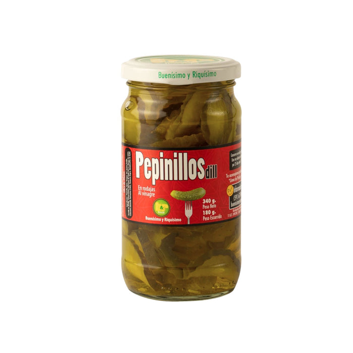 Pepinillos Byr Dill Al Vinagre X 360Gr