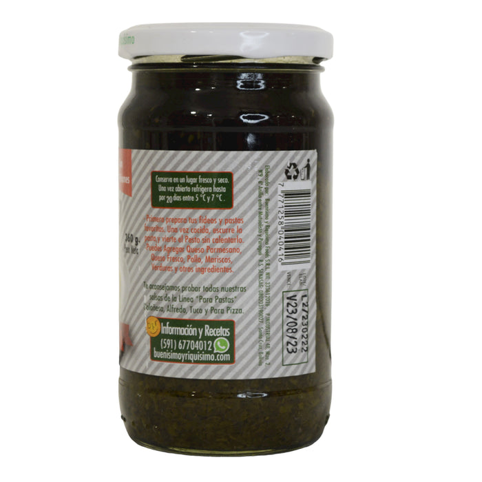 Byr Foods Salsa Pesto Para Pastas X 360G