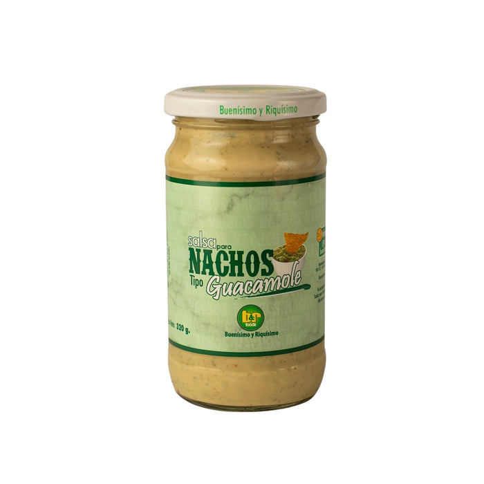 Salsa Para Nachos Byr Foods Tipo Guacamole X 320Gr