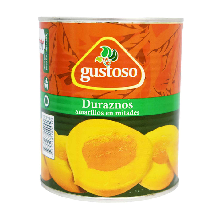 Gustoso Durazno En Almibar X 820G