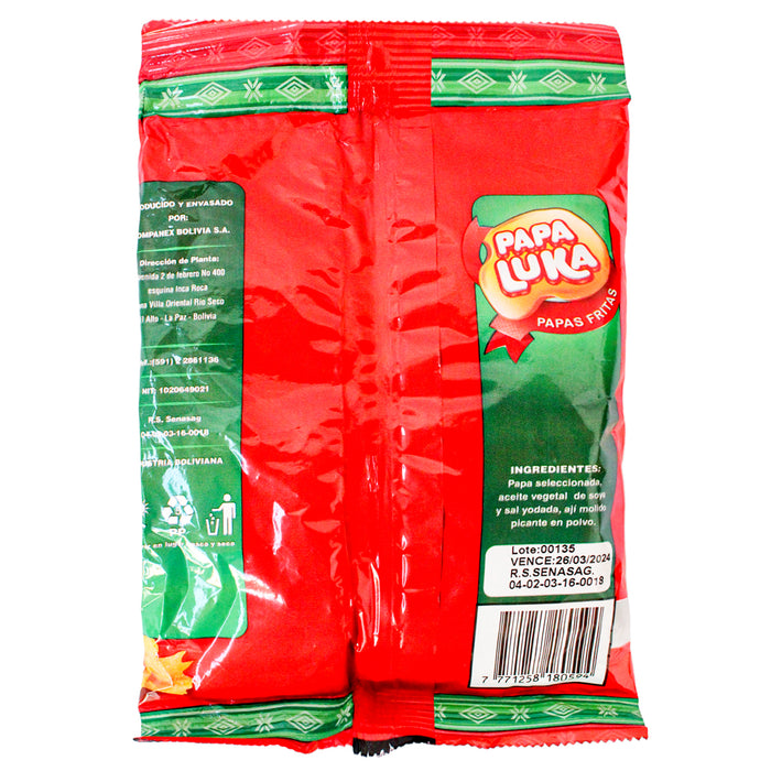 Papas Fritas Papa Luka Clásica Picante X 20 Gr
