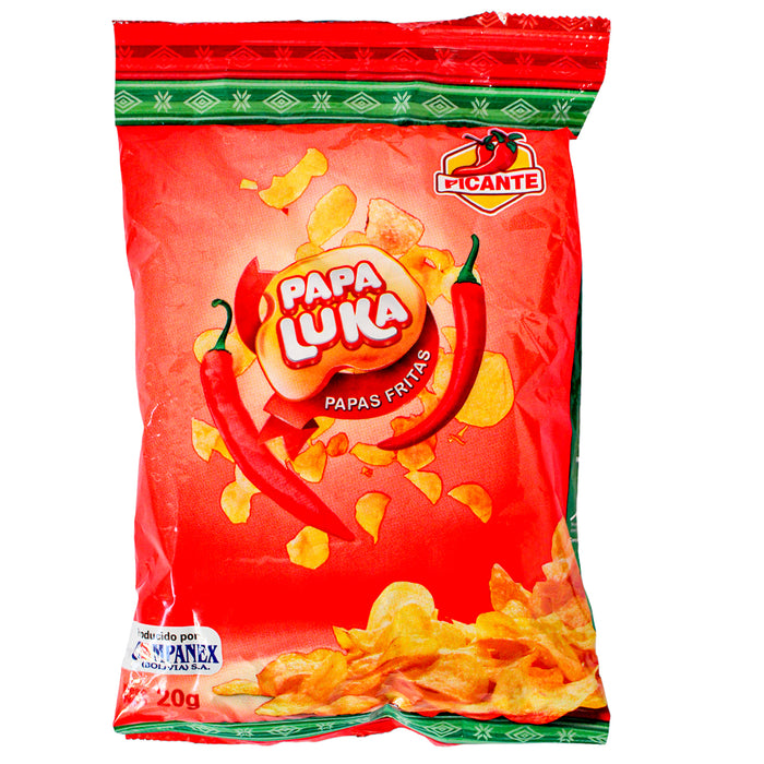 Papas Fritas Papa Luka Clásica Picante X 20 Gr