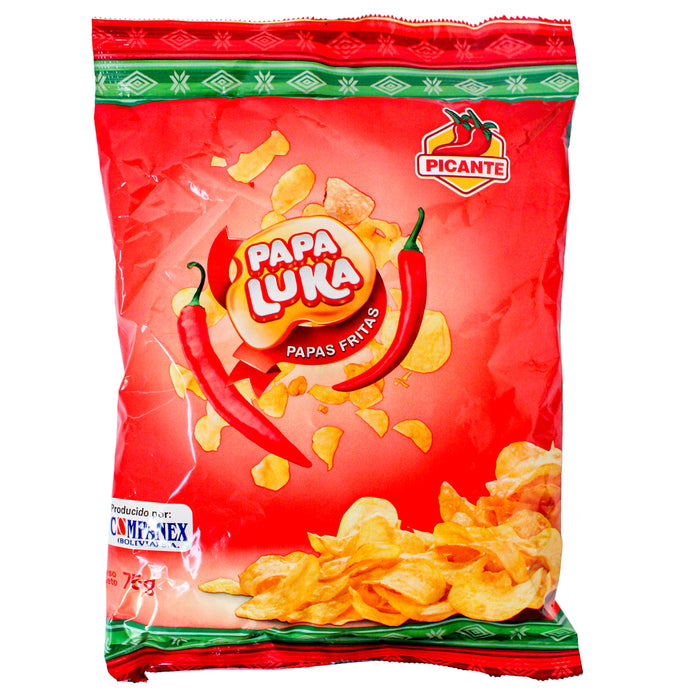 Papas Fritas Papa Luka Clásica Picante X 75 Gr