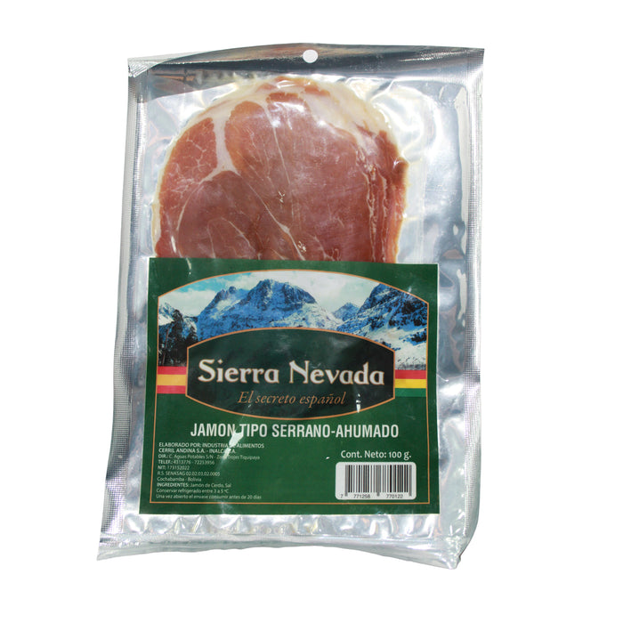 Sierra Nevada Jamon Tipo Serrano-Ahumado X 100G