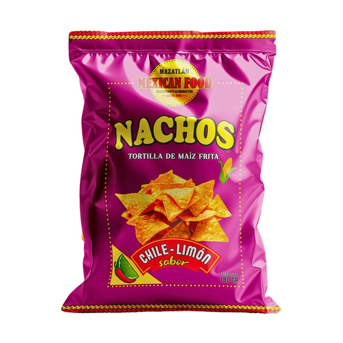 Nachos Mexican Food Sabor Chile Limon X 180G