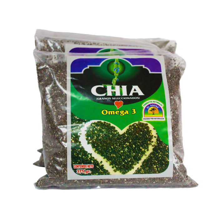 El Mana Chia Omega 3 X 375G