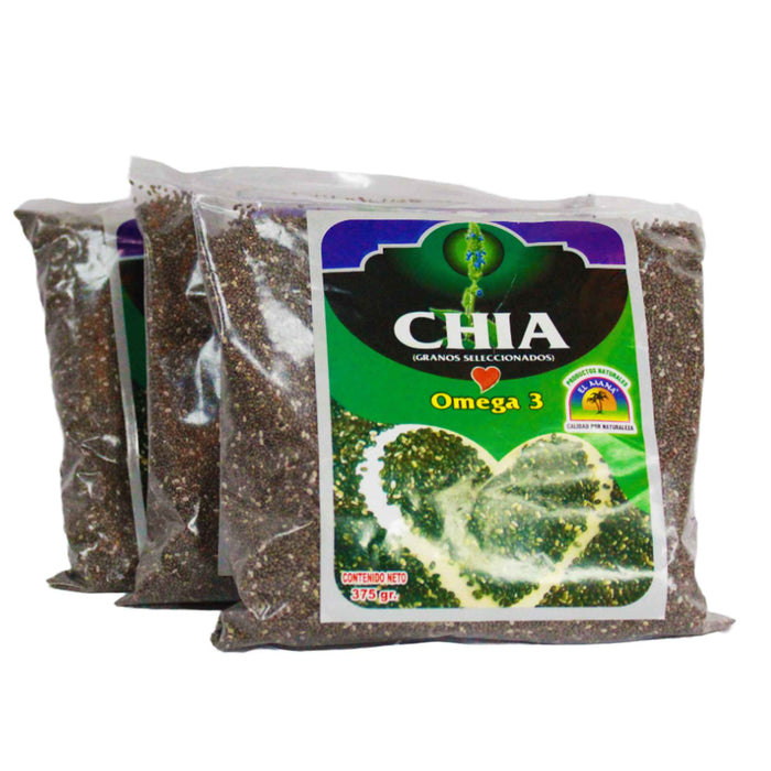 El Mana Chia Omega 3 X 375G