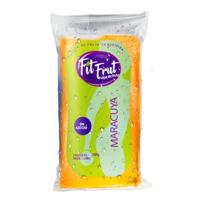 Pulpa De Fruta Congelada Fit Frut Maracuyá X 200G