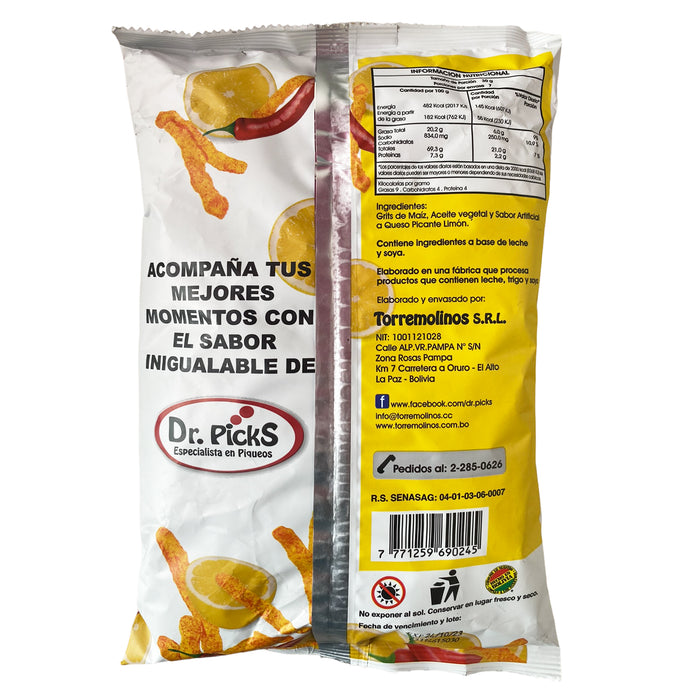 Pickeos Picante Limon Dr Picks X 200G