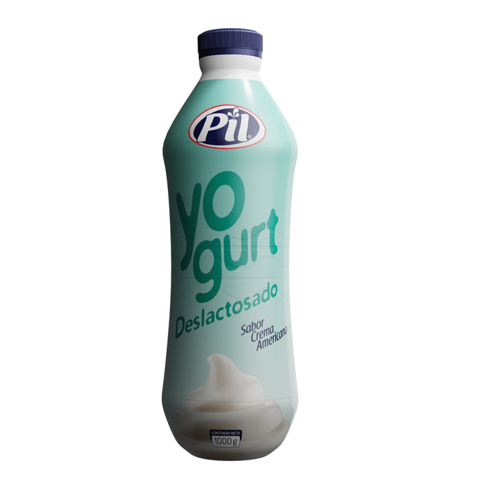 Pil Yogurt Deslactosado Crema Americana Botella X 1 L