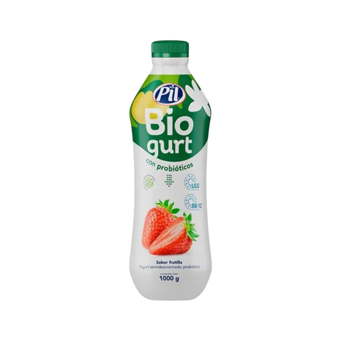 Pil Biogurt Con Probióticos Botella Frutilla X 1000G