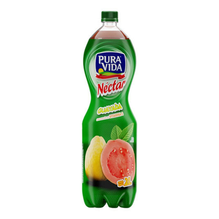 Néctar Pura Vida Guayaba Con Vitamina C X 2L