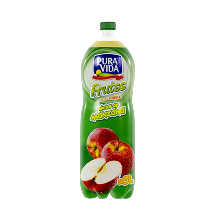 Néctar Pura Vida Manzana Con Adición De Vitamina C X 3Lt