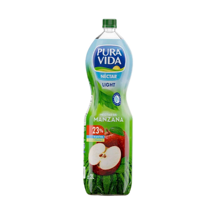 Néctar Pura Vida Light Sabor Manzana X 2L