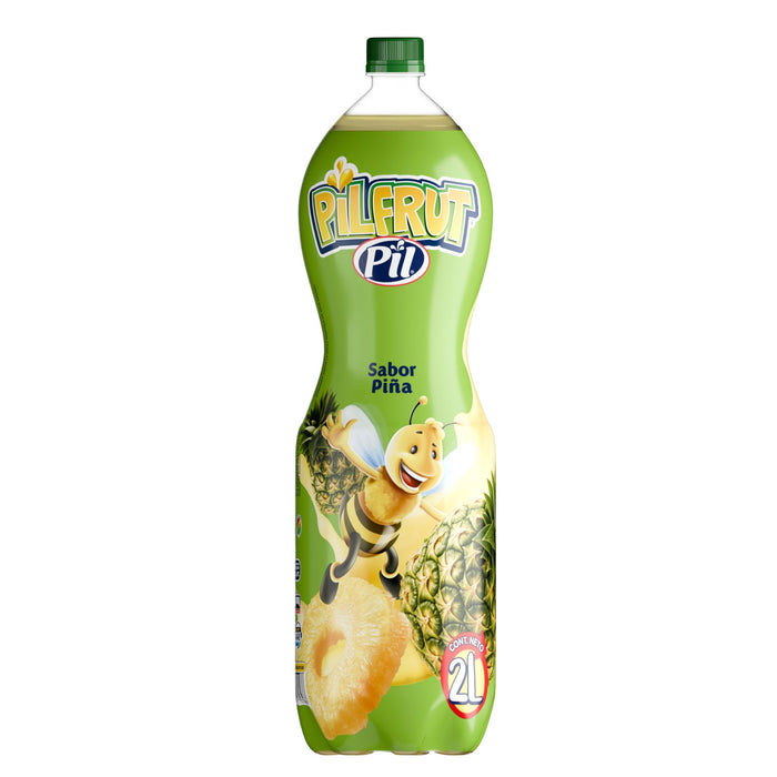 Pilfrut Botella Sabor Piña X 2L