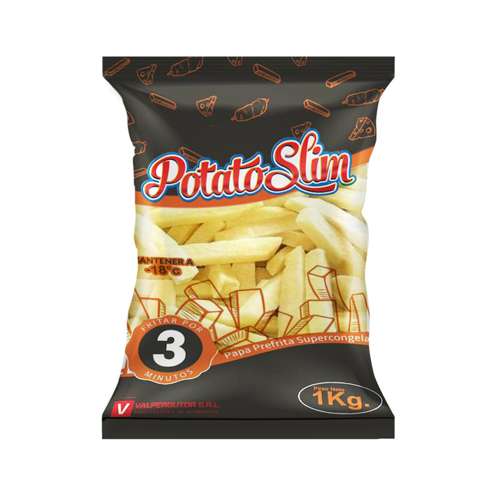Papa Potato Slim Prefrita Corte Grueso X 1K