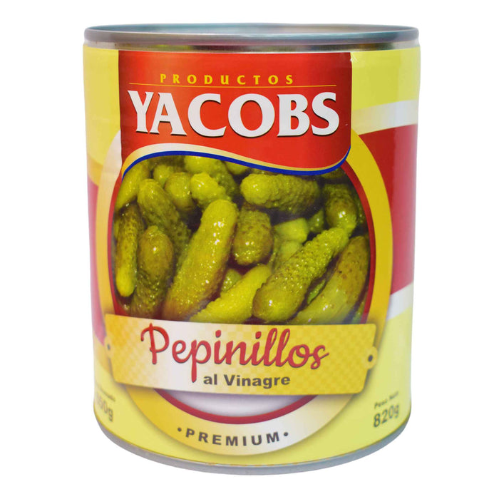 Yacobs Pepinillos Al Vinagre X 820G