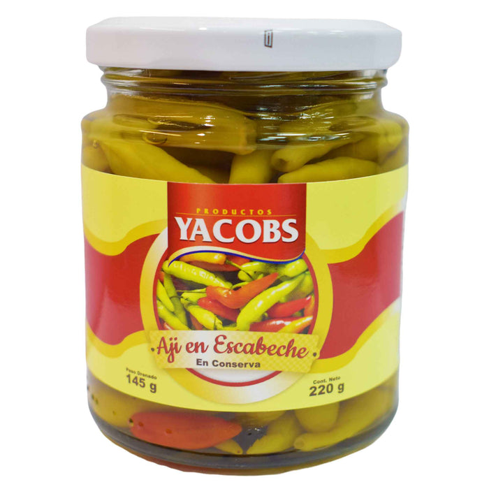 Ají Yacobs En Escabeche X 220G