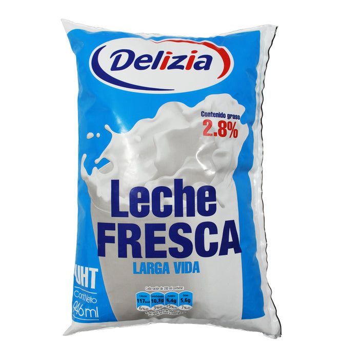 Delizia Leche Fresca Larga Vida X 946Ml