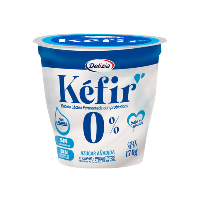 Bebida Láctea Delizia Kefir Sin Azúcar X 1000G