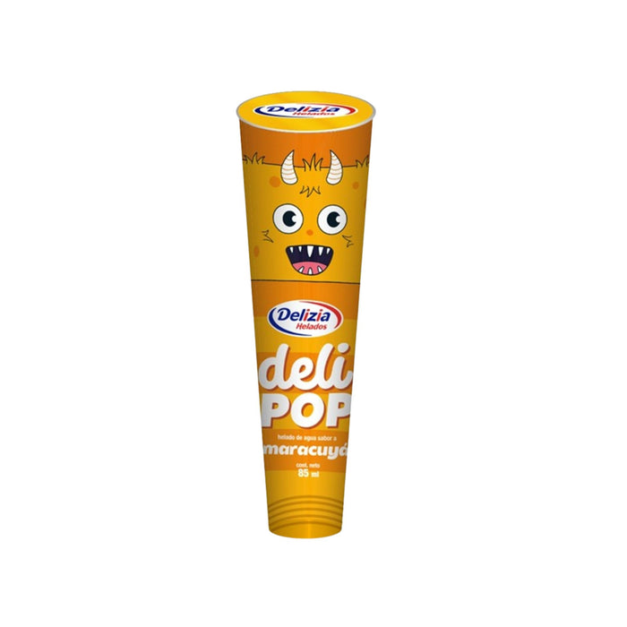 Helado De Agua Deli Pop Sabor Maracuya X 85Ml