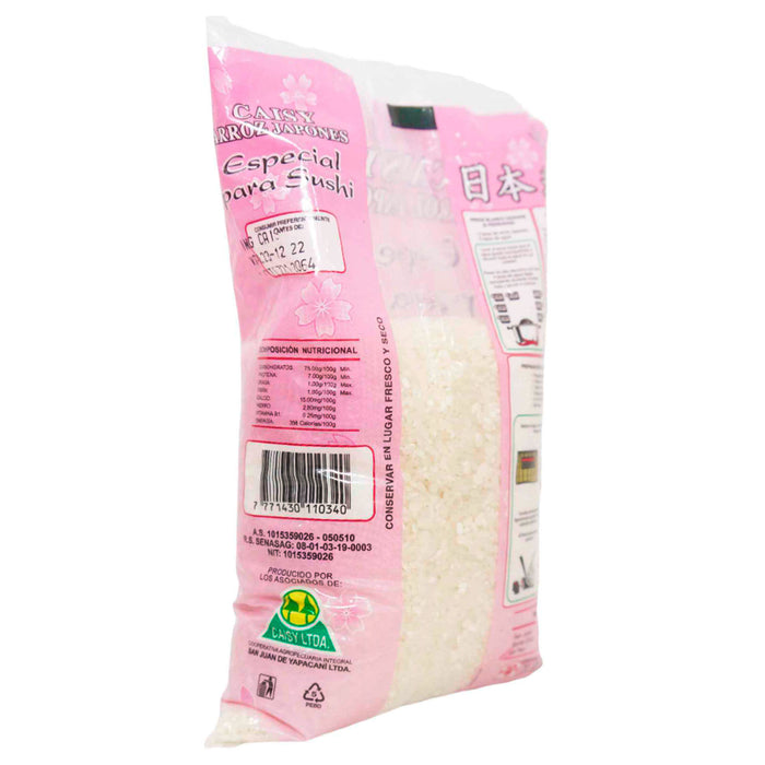 Arroz Caisy Japonés Especial Para Sushi X 1Kg