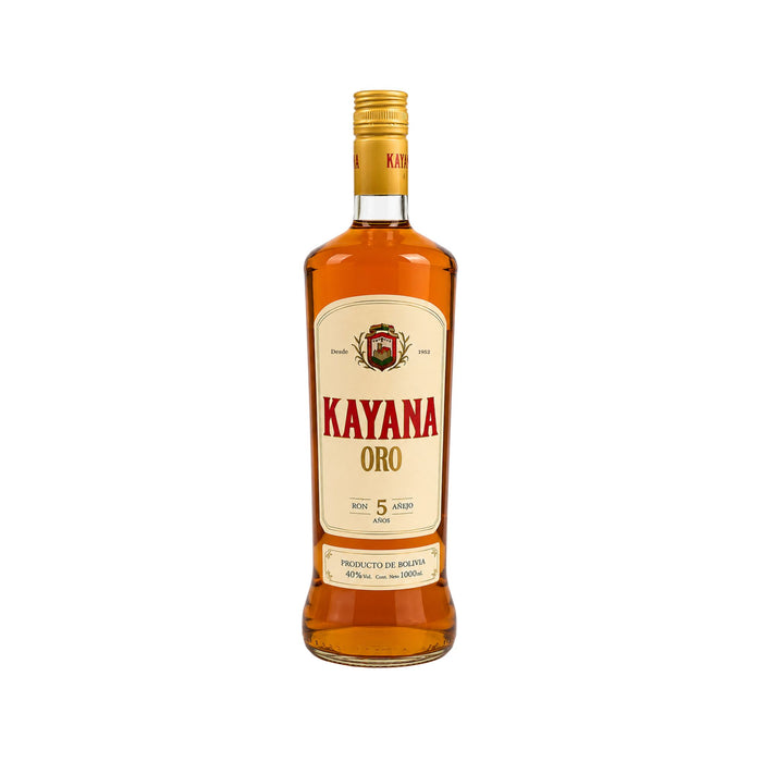 Ron Añejo Kayana Oro 5 Años X 1L