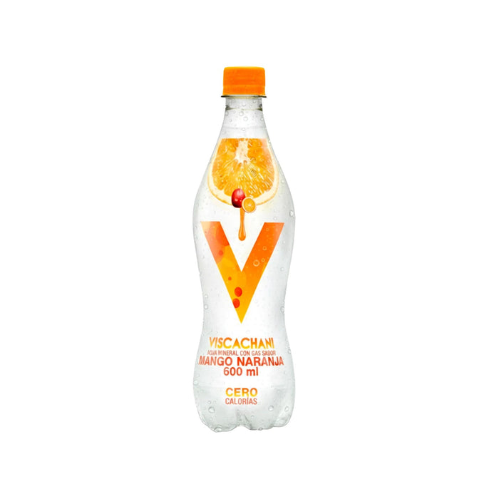Agua Mineral Con Gas Viscachani Mango/Naranja X 600Ml