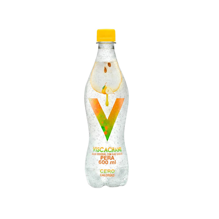 Agua Mineral Con Gas Viscachani Pera X 600Ml