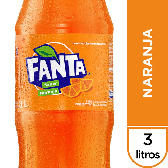Fanta Naranja X 3 L