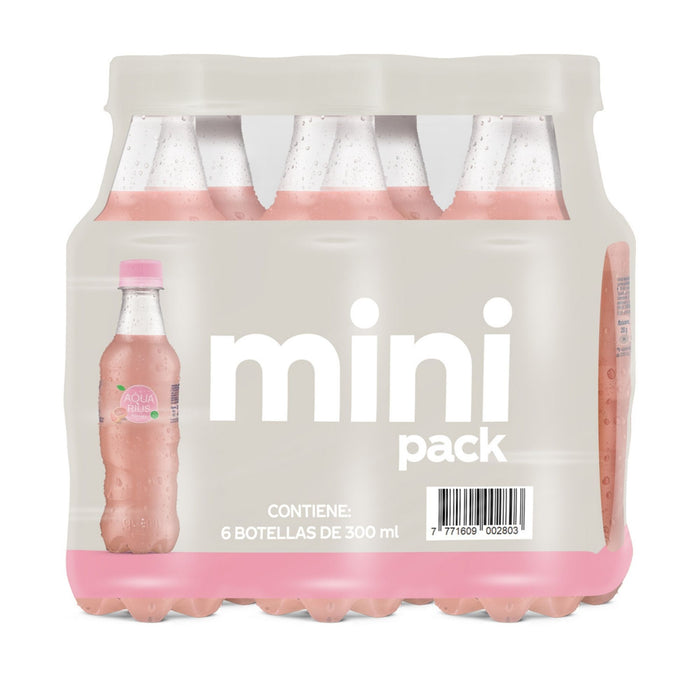 Aquarius Pack Jugo De Pomelo 300Ml X 6 Unidades