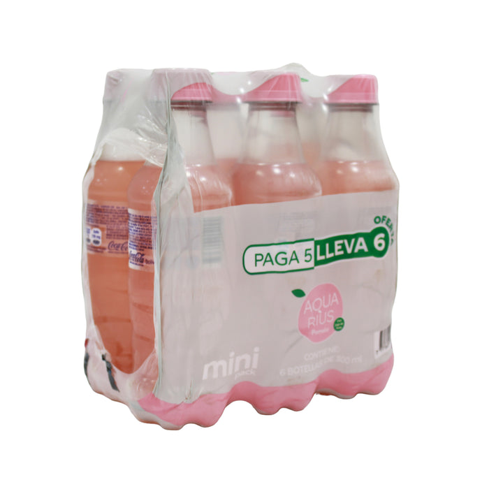 Aquarius Pack Jugo De Pomelo 300Ml X 6 Unidades