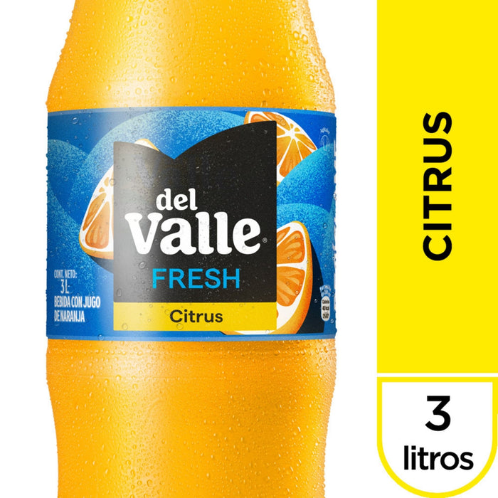 Jugo Del Valle Fresh Naranja X 3 L