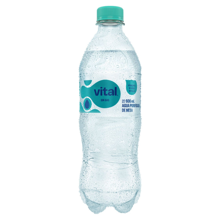 Agua Vital Sin Gas 600Ml Paquete X 6 Unidades