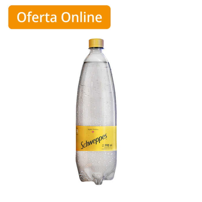 Agua Tónica Schweppes X 990Ml