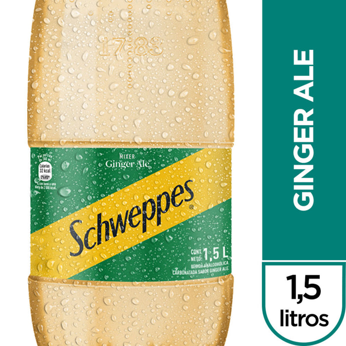 Gaseosa Schweppes Ginger Ale X 1.5 L