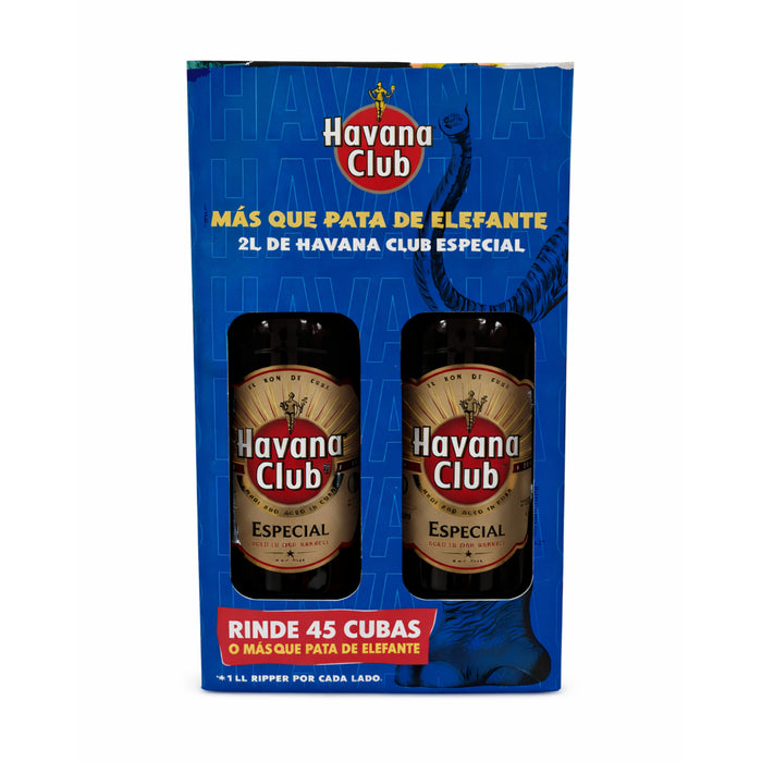 Ron Especial Havana Club Pack 2 Botellas X 1000Ml