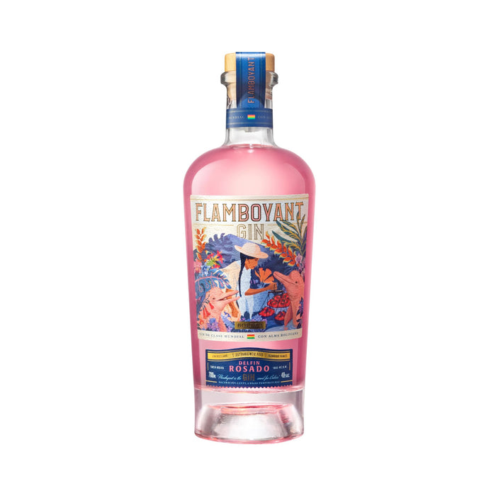 Gin Flamboyant Delfin Rosado X 700Ml