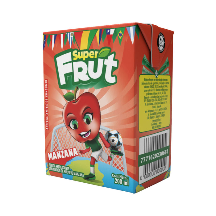 Juguito Super Frut Sabor Manzana X 200Ml