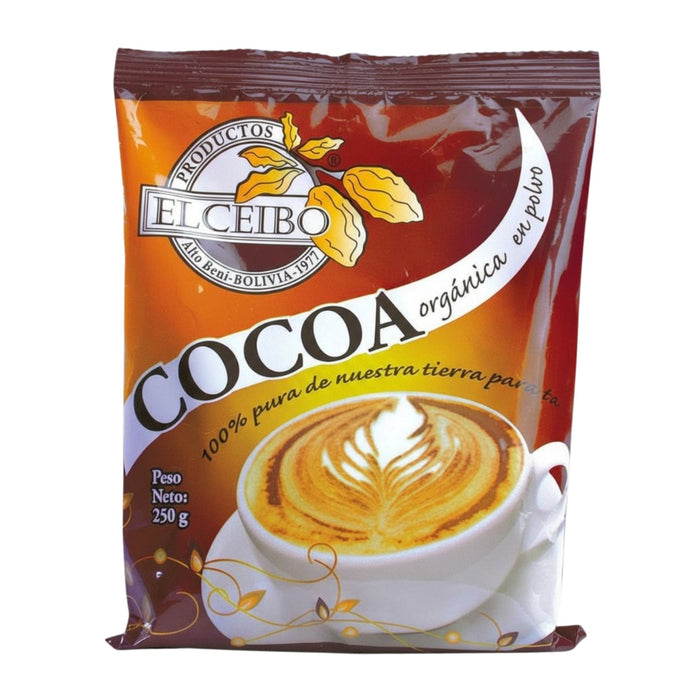 Cocoa El Ceibo Orgánica En Polvo X 250G