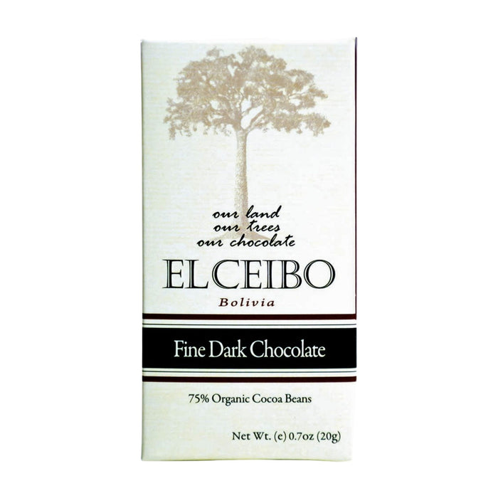 Chocolate El Ceibo Barra Fine Dark X 20G