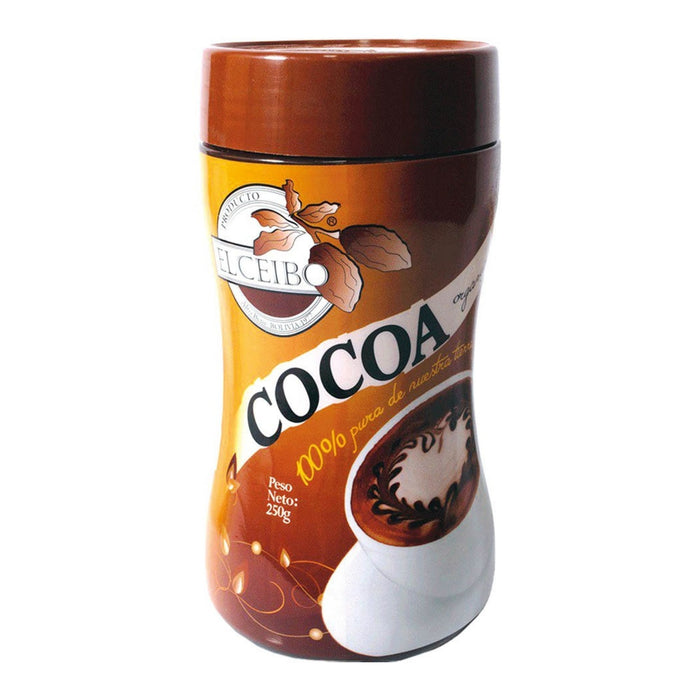 Cocoa El Ceibo Orgánica En Polvo Frasco X 250G