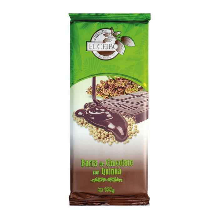 Chocolate El Ceibo En Barra Con Quinua X 100G