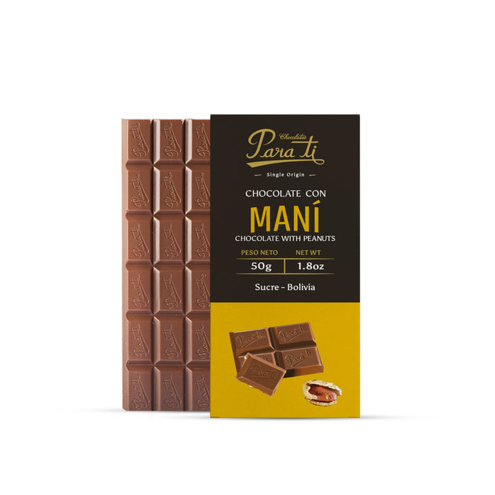 Chocolate Para Ti Con Maní X 50G