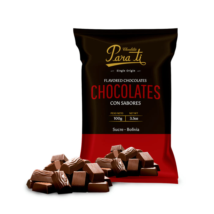 Chocolate Para Ti Con Sabores X 100G