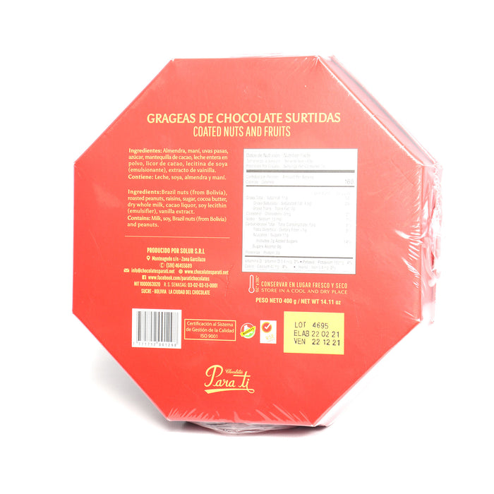 Para Ti Grageas Surtido Caja Guinda X 400G
