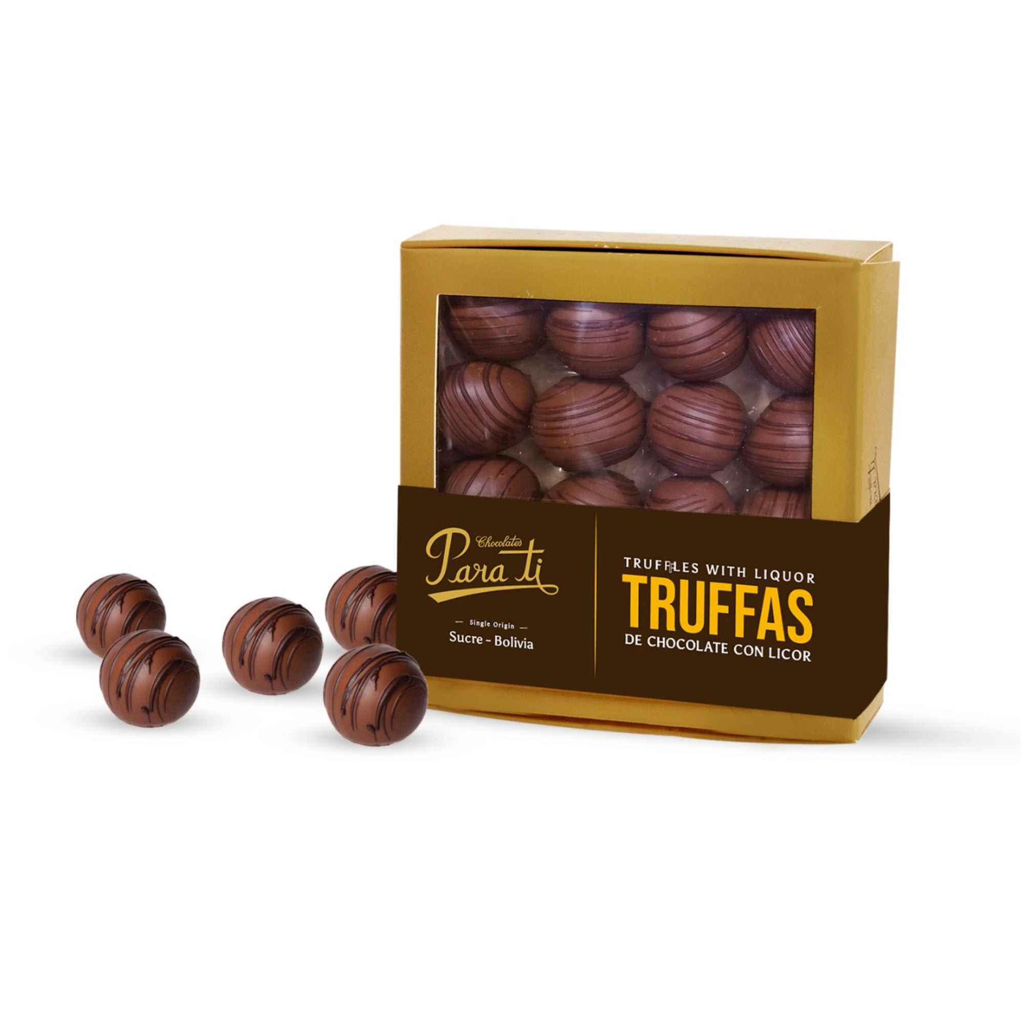Truffas De Chocolate Para Ti Con Licor X 140G — Amarket
