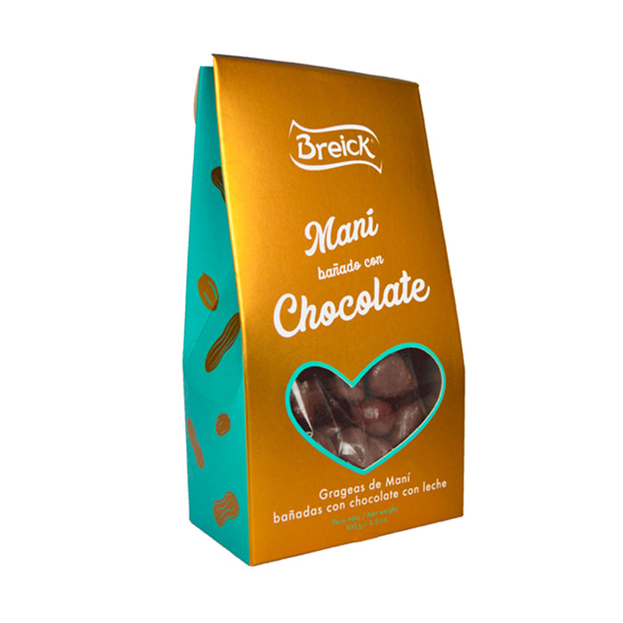 Breick Maní Bañado Con Chocolate X 100G