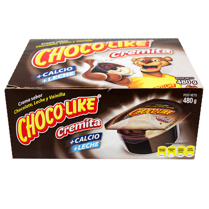 Chocolike Cremita Chocolate Leche Y Vanilla X 10G