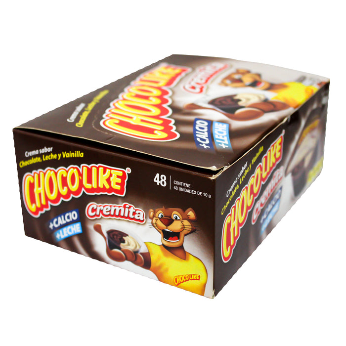 Chocolike Cremita Chocolate Leche Y Vanilla X 10G